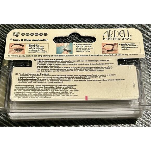 ~Ardell Professional~ Edgy Eyelashes 👁️Accented Edges -Black 401- Brand New~ - Picture 3 of 4